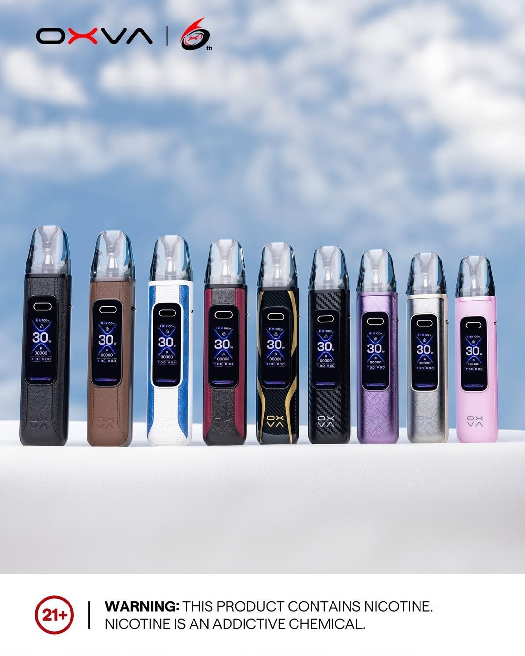 OXVA XLIM PRO 3小蠻牛三代主機煙彈空倉替換倉