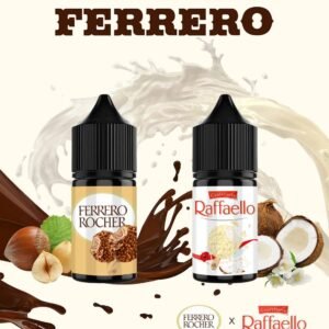 FERRERO ROCHER金莎巧克力煙油 30ml香濃榛果醇香巧克力微涼